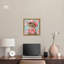 Art d'un animal sur toile rose-105527639-105527646
