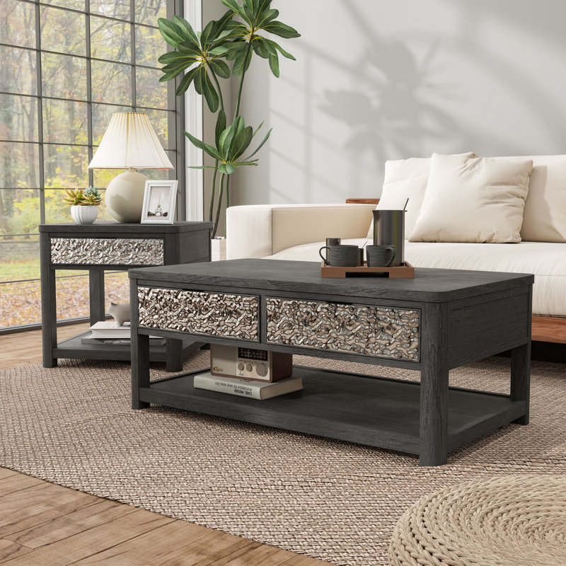Desales 2-Piece Coffee Table Set