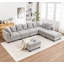 Canapé modulaire en L 7 pièces Bennett-218008408