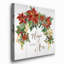 Poinsettia Magic - impression sur toile tendue-2015942212