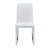 Kamden Heavy-Duty Faux Leather Dining Chairs with Iron Frame-118804534-119462439