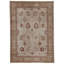 Hand Knotted Area Rug in Ivory