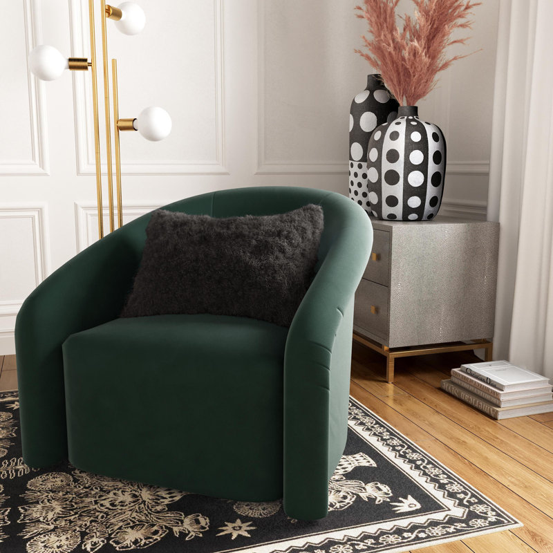 Housse et insert de coussin rectangulaire Duran, Gris foncé