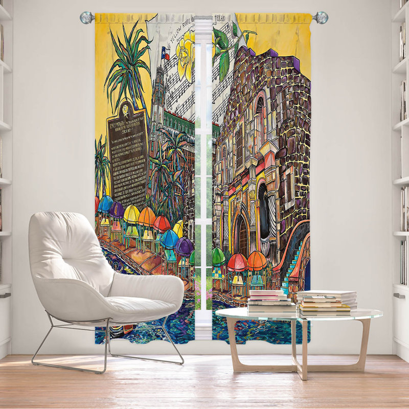 Ensemble de rideaux en polyester 2 pièces Froylan, L 20 po x L 61 po
