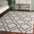 Darrold Hudson Shag Performance Geometric Rug-1486844845