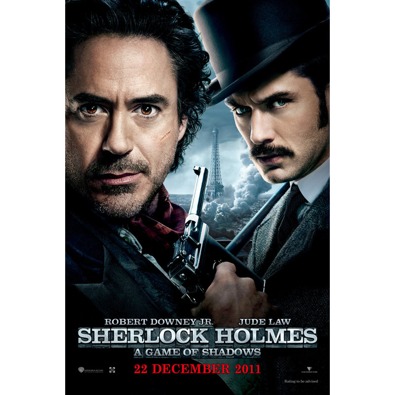 Sherlock Holmes, H 18 po x l 12 po