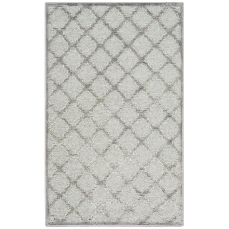Berloz Performance Geometric Rug, Rectangle 2'7" x 4'