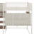 Full Size Loft Metal Bed With Built-In Charging Station And LED Light-1575997004
