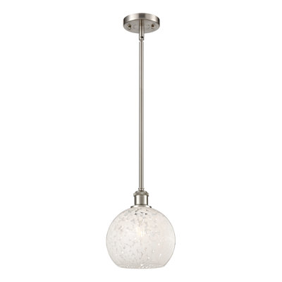 Ballston Mouchette 1 Light Stem Hung Pendant-516-G1216