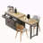 74.5 Inch Kitchen Island With Extendable Dining Table , Rolling Kitchen Island On Wheels With Spice Rack And 2 Drawers, 4 Door Cabinet, For Kitchen, Dining Room (One Package)-976731986
