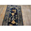 Antique Chinese - Baotou Small Scatter Size Wool Blue Rug