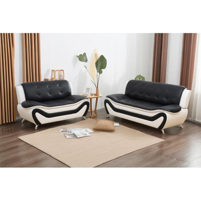 Gungnir 2 - Piece Faux Leather Living Room Set
