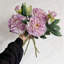 Ensemble de 5 fleurs de pivoines artificielles à longue tige de bureau 19,29 po-281656632