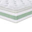 Matelas hybride en mousse viscoélastique gélifiée infusée de thé vert 14 po Ginger-1209768647-1237881139