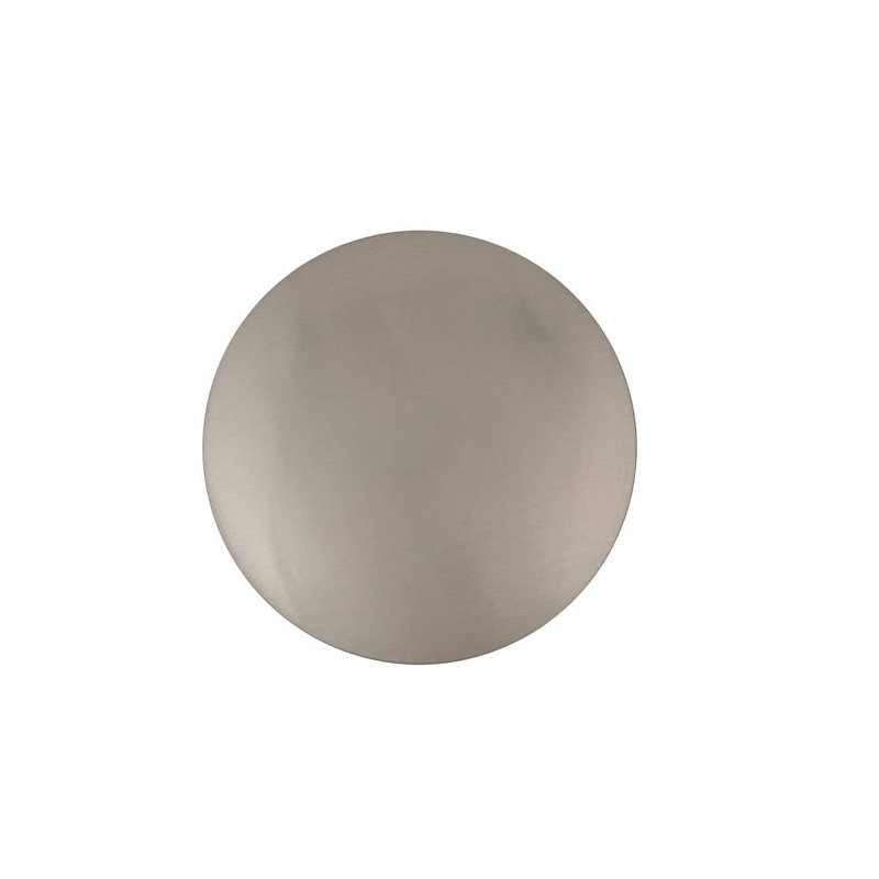 55'' x 30'' Freestanding Soaking Acrylic Bathtub, Brushed Nickel