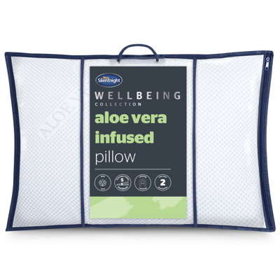 Silentnight Wellbeing Collection Aloe Vera Infused Pillow