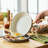 Farberware Forged Induction Ceramic Nonstick Cookware Set, 12-Piece, Taupe