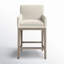 Tabouret de comptoir avec accoudoirs Bethea-98501974