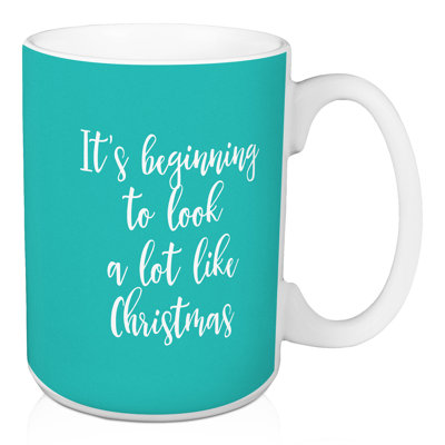 Il commence à ressembler à une grande tasse à café de noël Haman