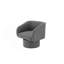 Fauteuil d'appoint pivotant classique, fauteuil confortable-10136891
