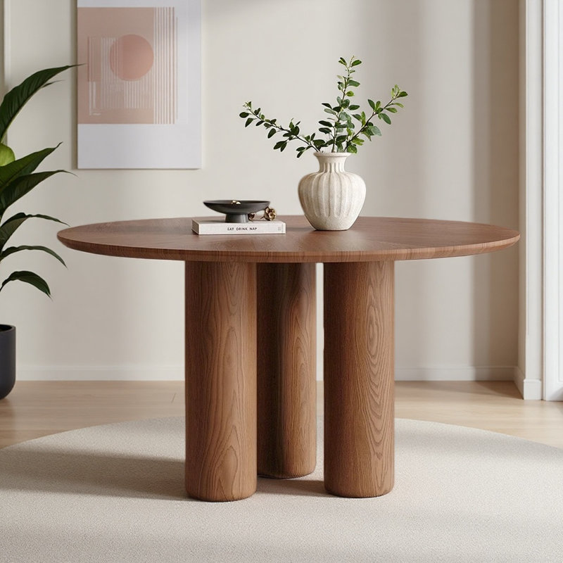 Table de salle à manger française rétro et simple