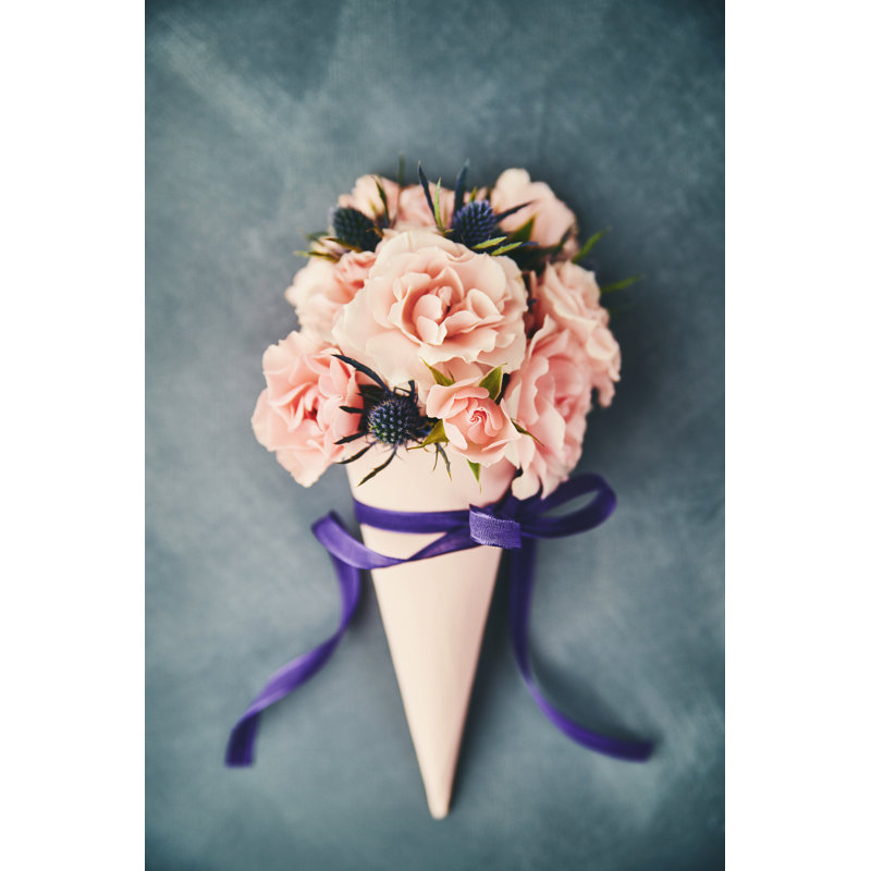 Bouquet de roses fait à la main pour la fête des mères par Catlane, H 48 po x l 32 po