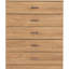 Sumrah 75cm W 5 - Drawer Chest of Drawers-300826491