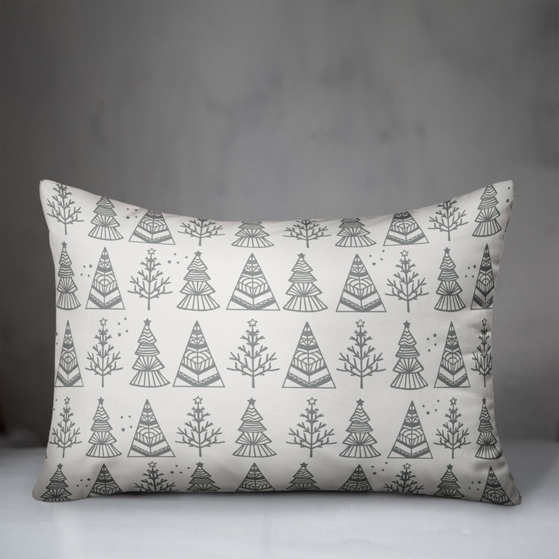 Geometric Pillow Cover, Polyester/Polyfill