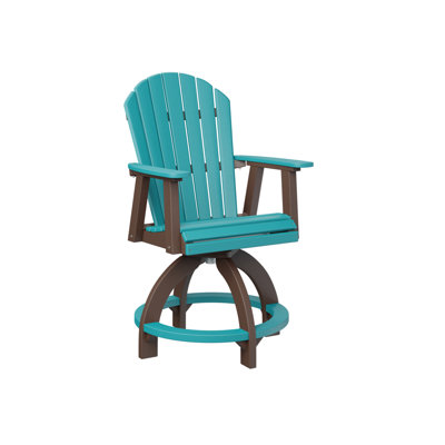 Comfo Back Outdoor Bar Stool