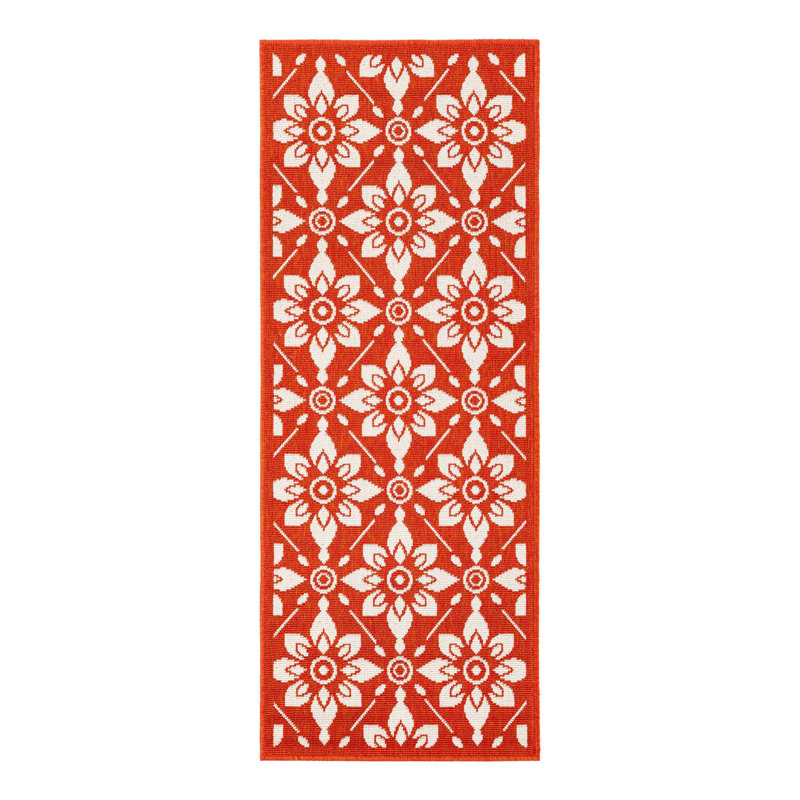 Indoor/Outdoor Trellis Area Rug, Runner 2' x 5'1"