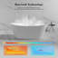 Baignoire de trempage autoportante en acrylique 60 "x 31,5" avec trop-plein et bonde escamotable pour salle de bain MonBlari-120392932