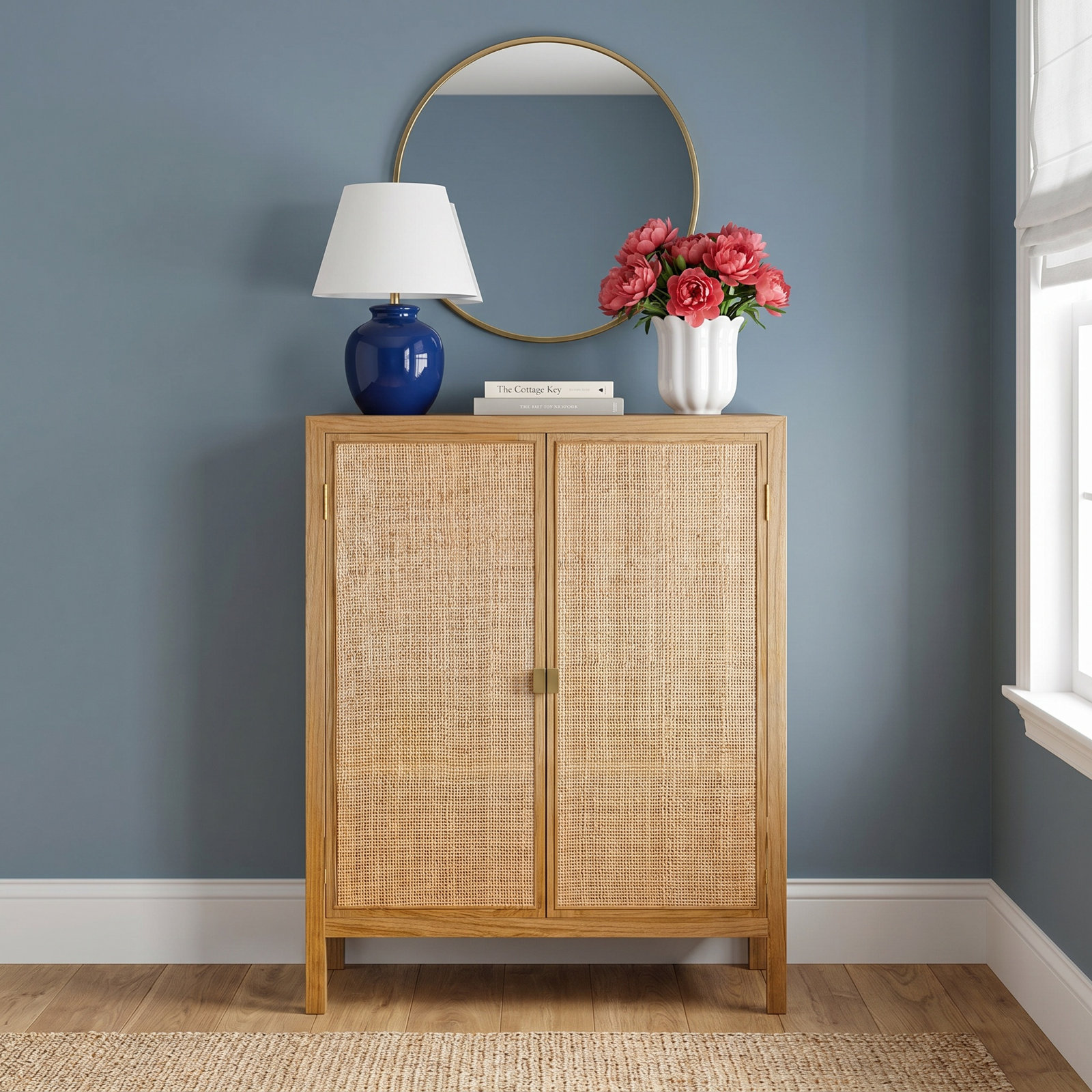 Aldford Solid Wood Storage Cabinet