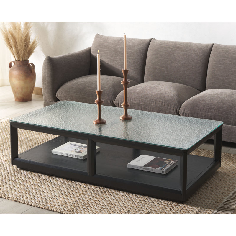 Table basse Charde, Noir