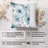 Floral Blue Flowers Pattern Flower VI-107044767