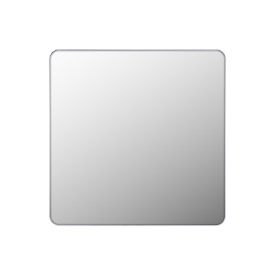 Square Wall Mounted Mirror 30" x 40" Mirror with Aluminium Alloy Frame