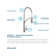 Avado Pull Down Single Handle Kitchen Faucet With Accessories