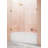 Illume 60.5 in. x 58.25 in. Fully Frameless Hinge Bathtub Door-115145482