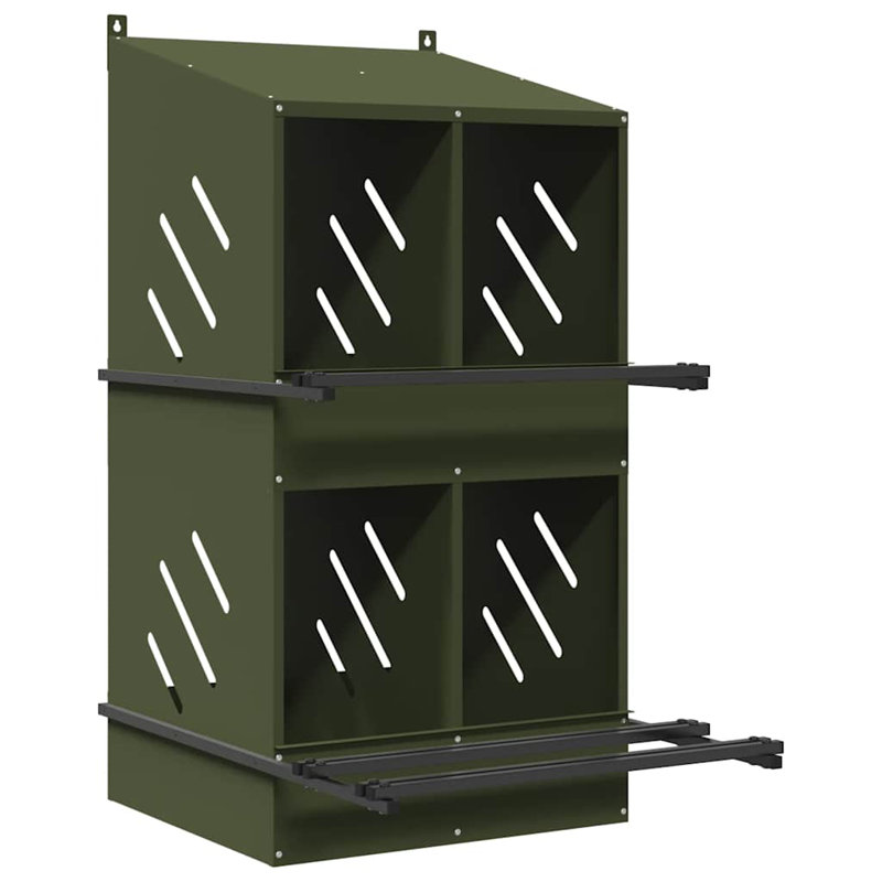 Chicken Coop, Olive Green