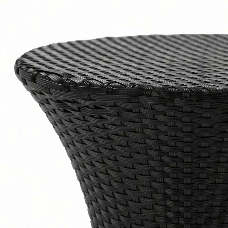 Table en sablier en sablier sans plateau en verre