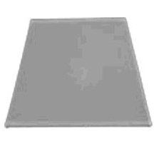 Fabric Square Lamp Shade, Light Grey, 35cm H x 40cm W x 40cm D 