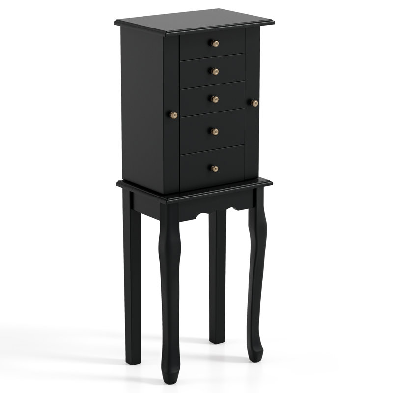 Armoire à bijoux Cheik, Noir