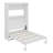 Murphy Bed Cabinet with Built-In Shelves & Hydraulic Lift-106950509-106950510