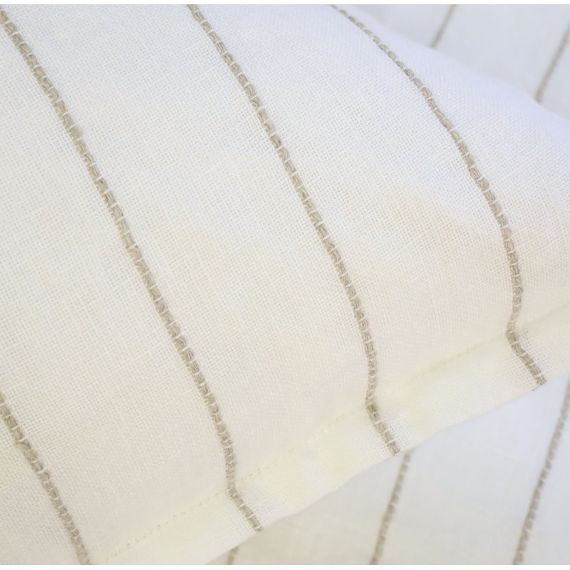 Blake Striped Reversible Throw Pillow