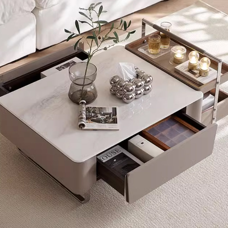 Light luxury simple design sense coffee table
