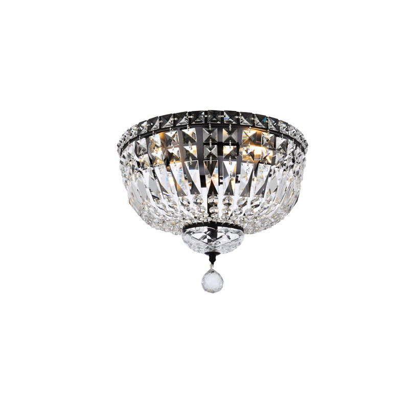 Plafonnier encastré 4 lumières 14 po