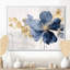Hibiscus bleu et blanc, fleurs d'harmonie tropicale I - art mural floral-74751213-152267298