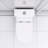 Toilet With 600W Advanced Technology: Dual Flush, 17.25" Comfortable Seat, Soft-Close, 3 Water Entries, White Modern Basement Featuring : Comfort Inlets,