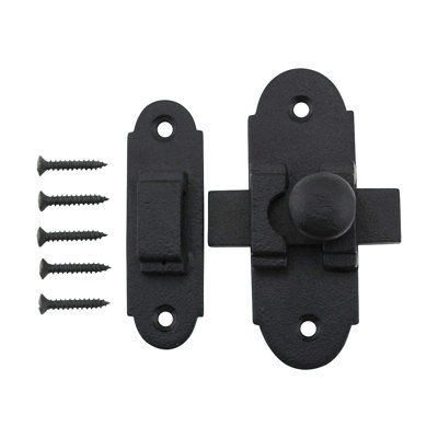 Wrought Iron Cabinet Slide Latch