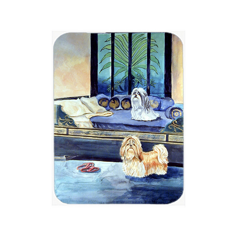 Planche à découper en verre Shih Tzu