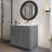 Ready-to-Assemble Kitchen Sink Base Cabinet with Adjustable Shelves and Soft Close-102330777-102330778